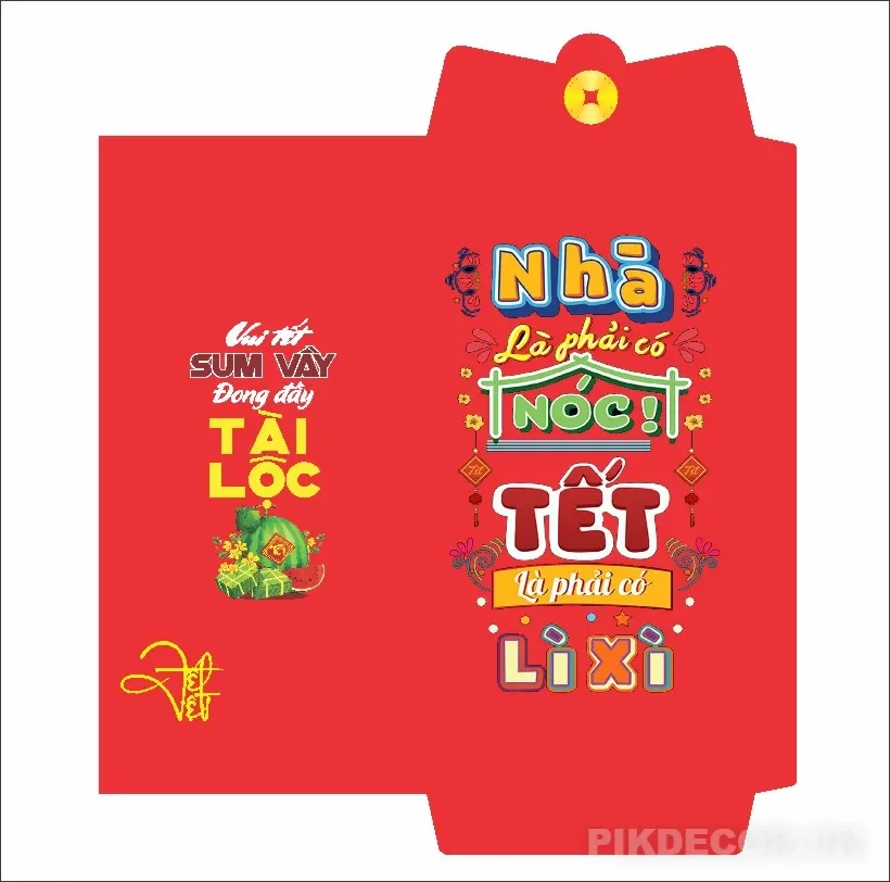 100+ Mẫu Bao Lì Xì Mới Nhất File Vector