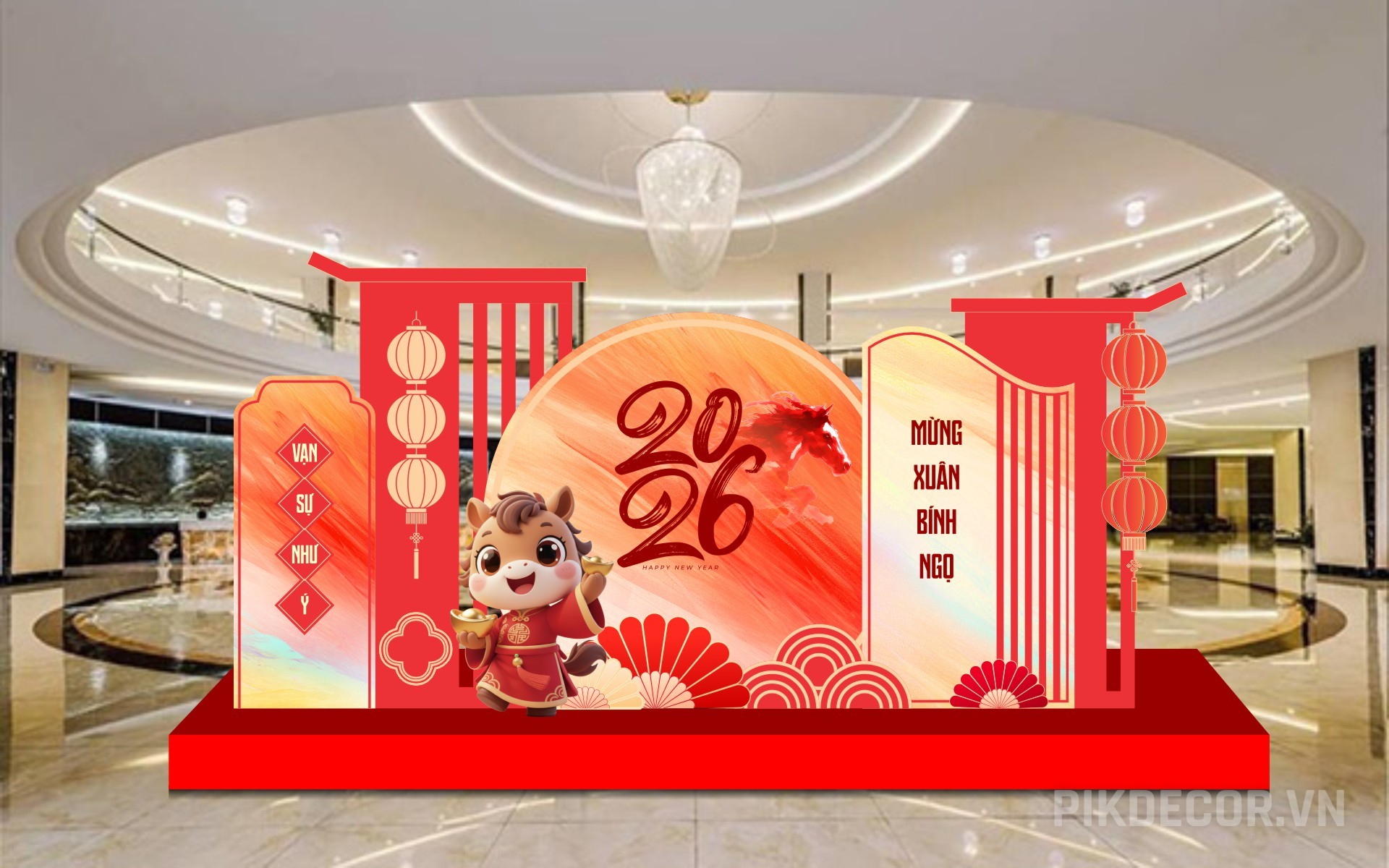 Backdrop Tết 2026 Mới Nhất