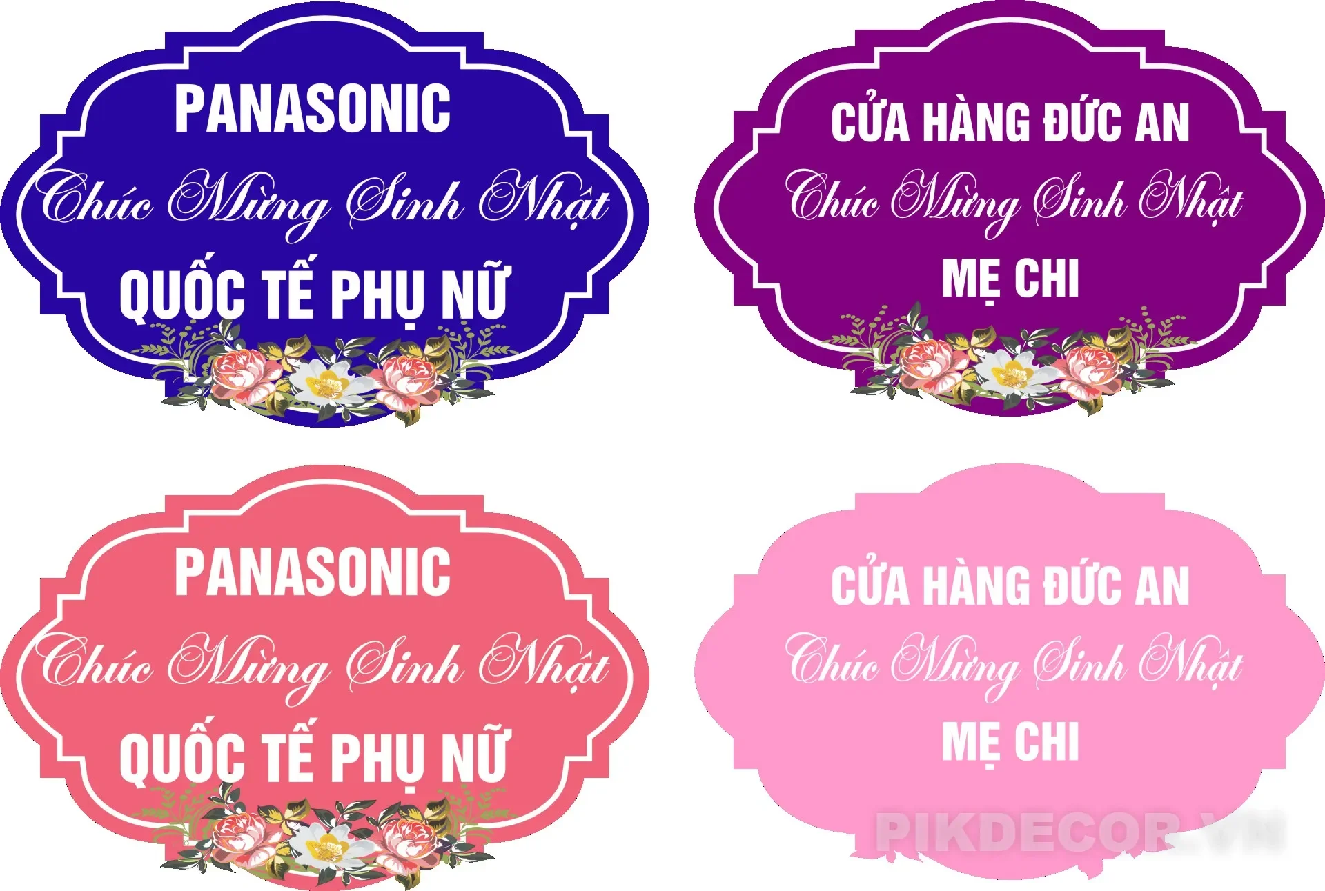 File Thiết Lãng Hoa Chúc Mừng Quốc Tế Phụ Nữ