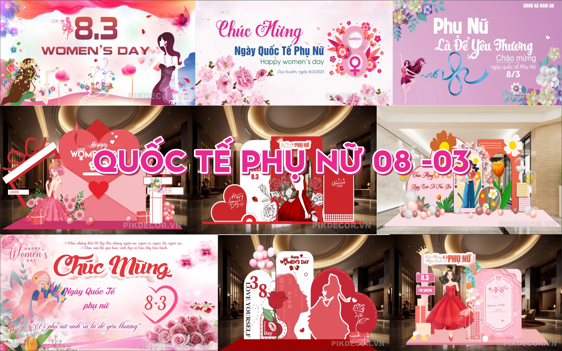 QUỐC TẾ PHỤ NỮ 08-03