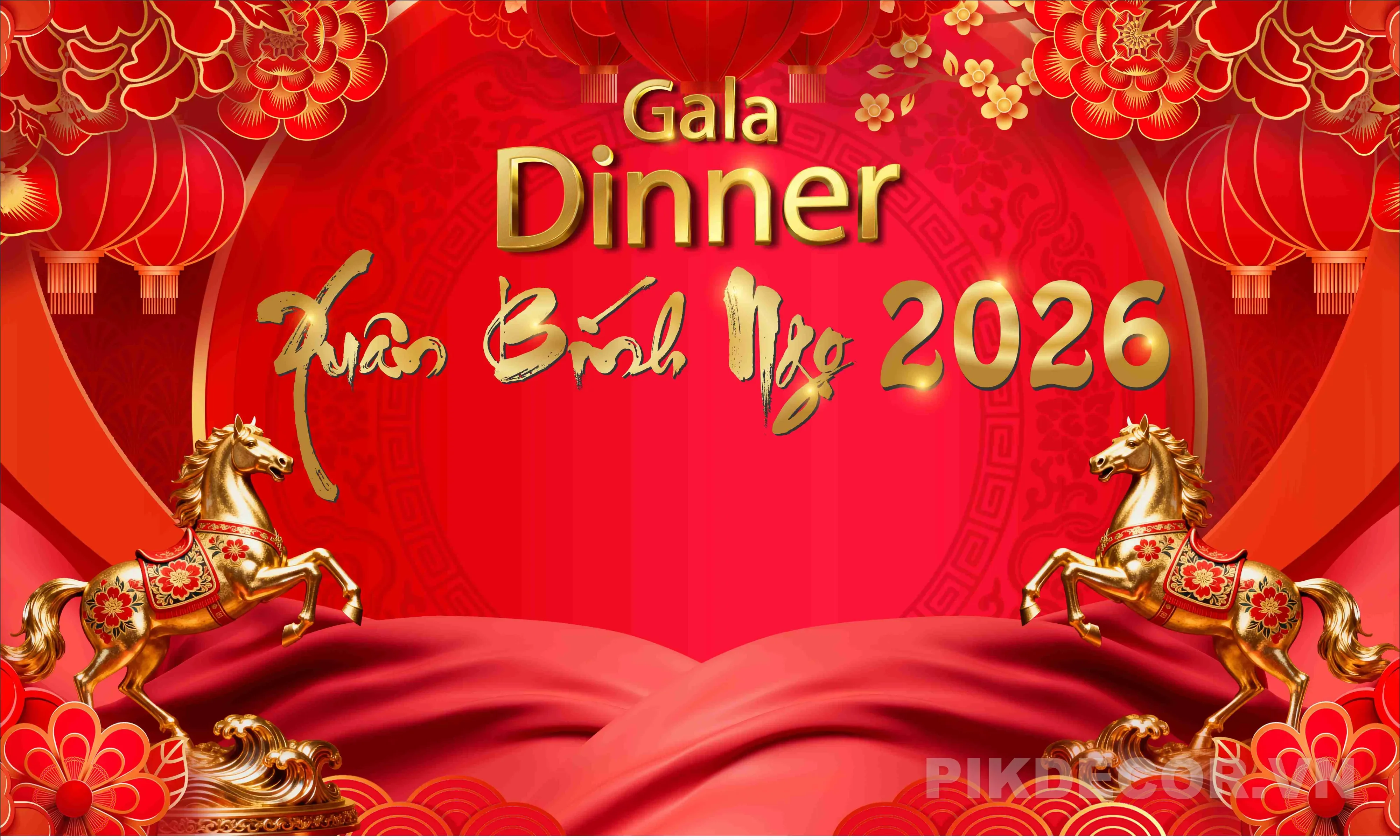 Kho Backdrop Tết Đẹp 2026 – File Thiết Kế Sẵn In Cho Designer