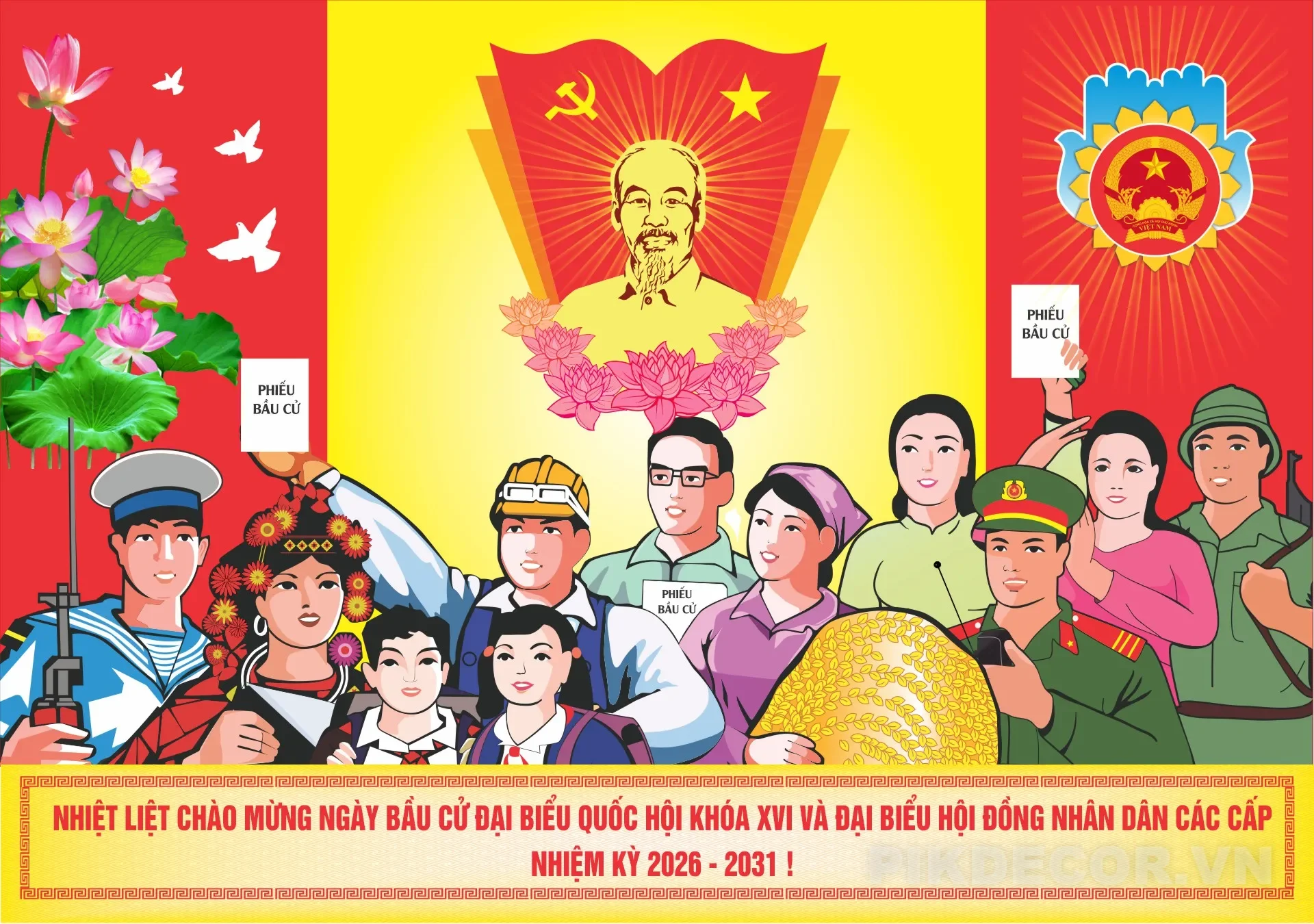 Pano Bầu Cử Toàn Dân Khóa 16 2026-2031