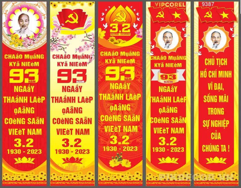 Phướng Đại Hội Đảng 14